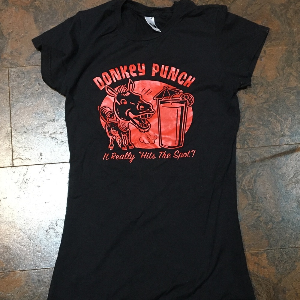 Donkey punch tee shirt